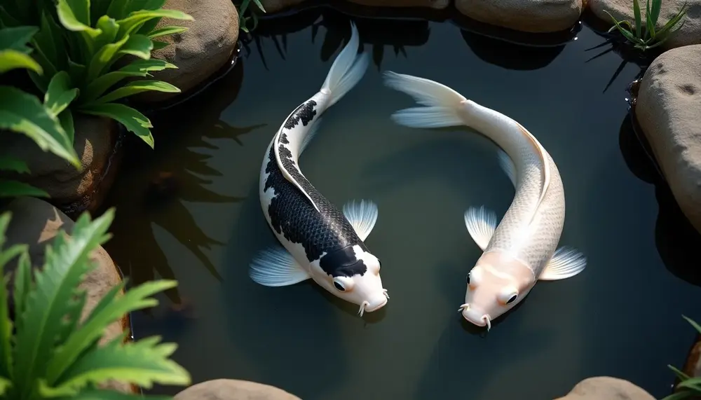 Die symbolische Bedeutung der Yin und Yang Fische